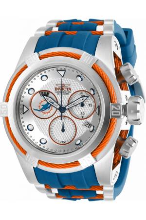 Invicta NFL Miami Dolphins Blue Dial Men's Watch 34733